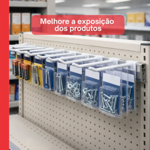 Gancho Para Régua Simples De 30cm Zincado Branco