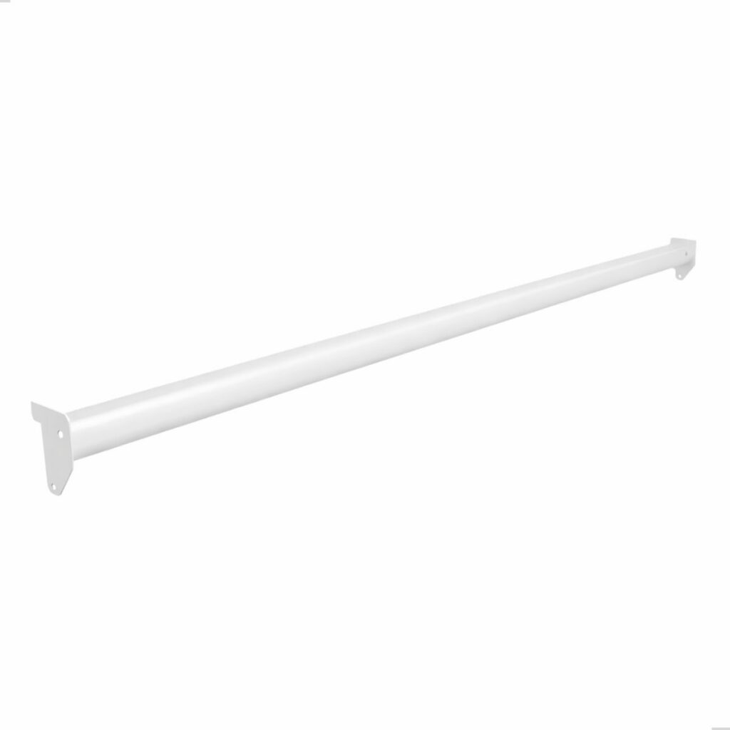 Régua Ganchos Expositor Ponta Barra De Gondola 91cm Branca