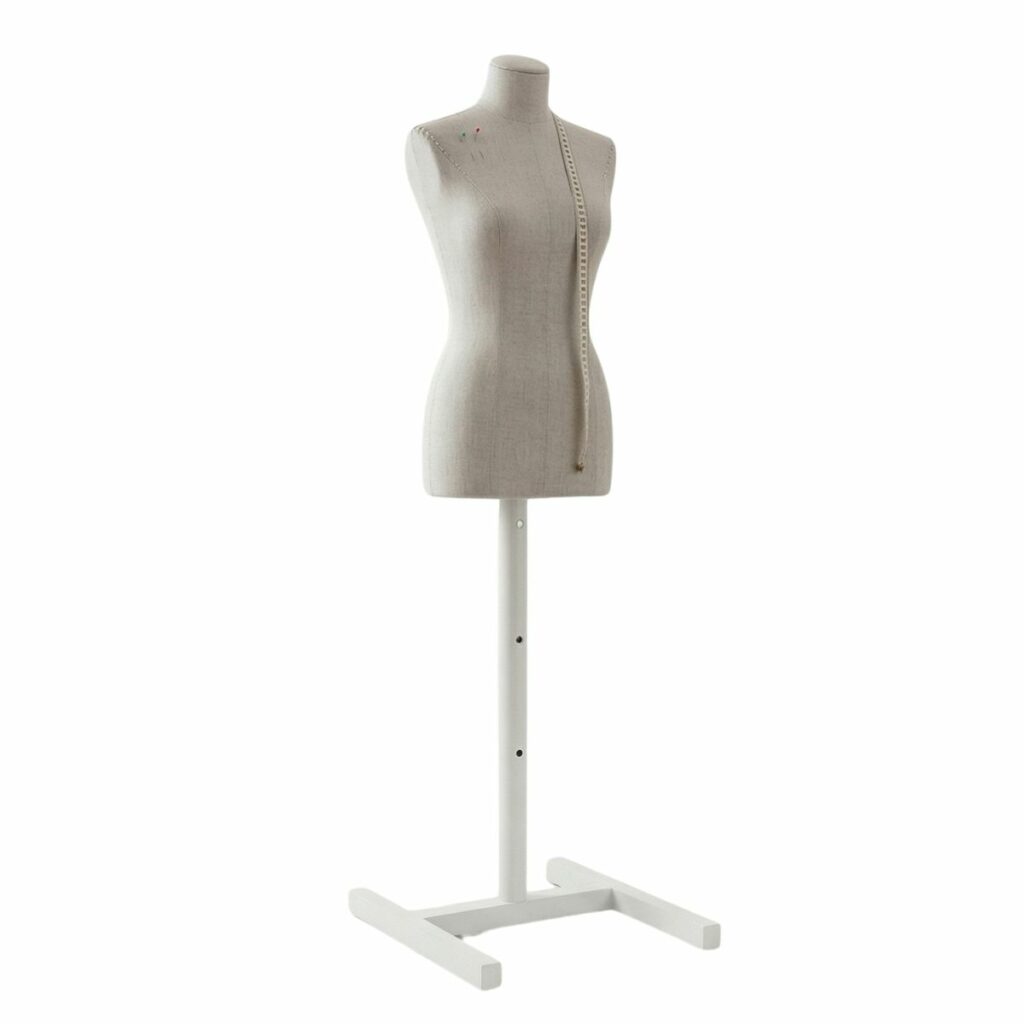 Pedestal H De Ferro Modelo Busto Manequim Costura Regulável