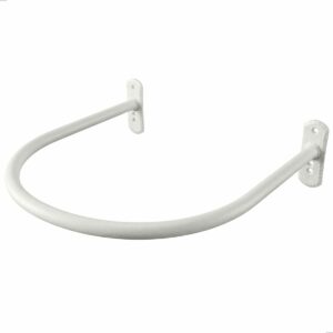 Provador De Parede Arco Roupa Ferro Para Loja Cortina 90cm
