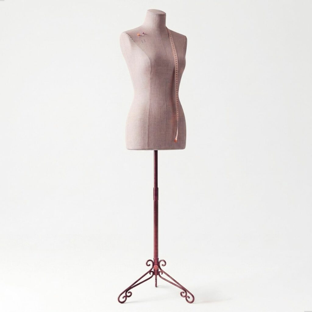 Pedestal Retro Rose Para Roupa Manequim Busto Expositor Loja