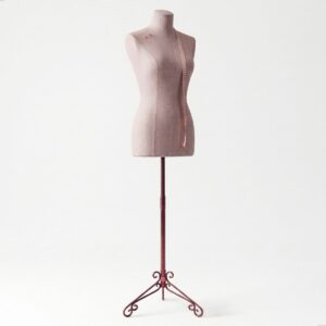 Pedestal Retro Rose Para Roupa Manequim Busto Expositor Loja
