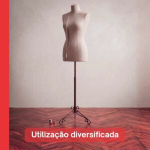 Pedestal Retro Rose Para Roupa Manequim Busto Expositor Loja