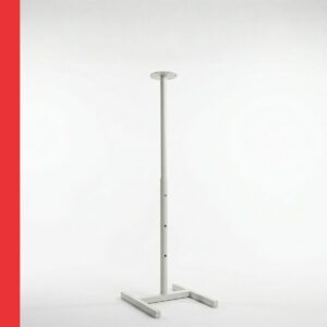 Pedestal H De Ferro Modelo Busto Manequim Costura Regulável