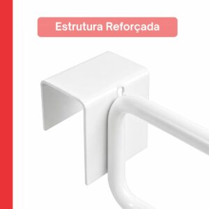 Gancho Expositor Porta Preço Barra Régua Gancheira 30cm